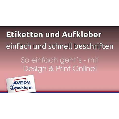 Etichette in polietilene bianco Avery 2 et./foglio Laser - 210x148 mm conf. 10 fogli - L7916-10